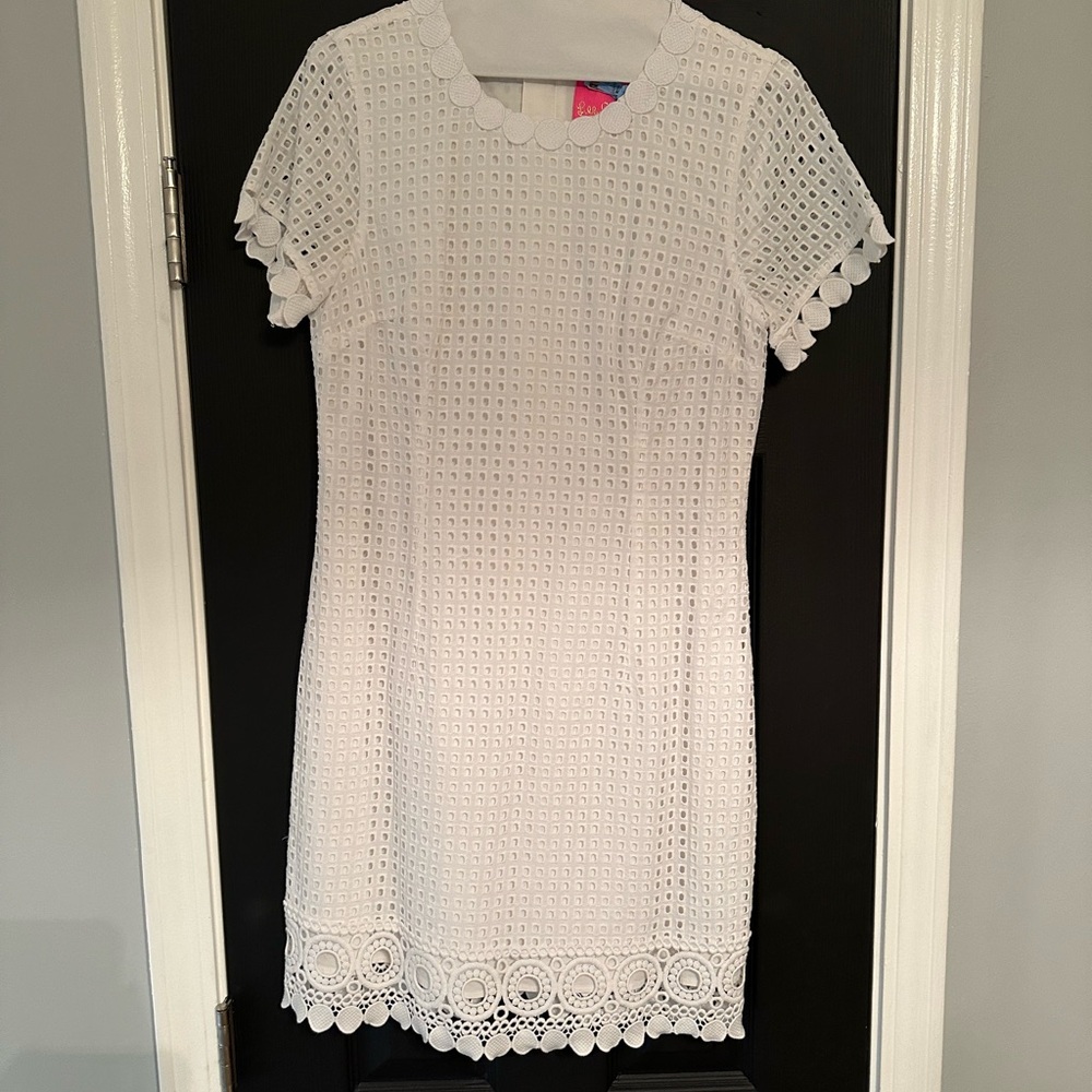 White Lily Pulitzer Dress Size 6